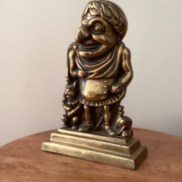 Antique Mr Punch Roman Emperors Doorstop For Sale - Image 12 of 12