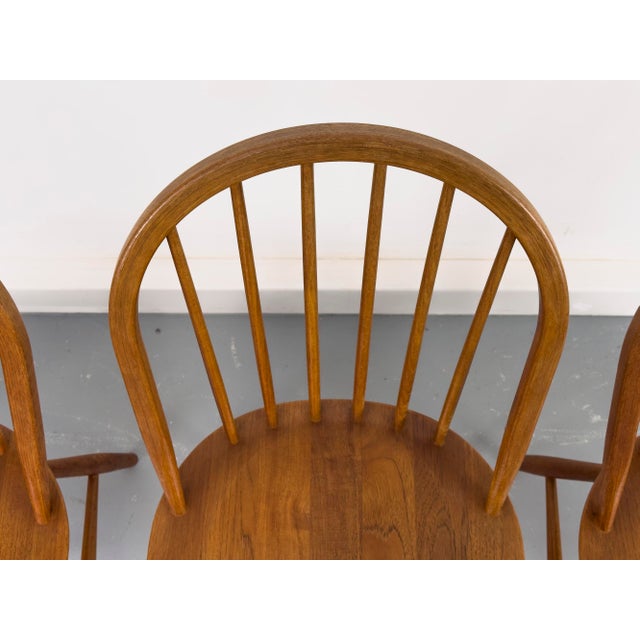 Danish Teak Dining Chairs from Tarm Stole & Møbelfabrik, 1960s, Set of 3 For Sale - Image 6 of 14