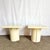Postmodern 1980s Postmodern Faux Marble Top Side Tables - A Pair For Sale - Image 3 of 8