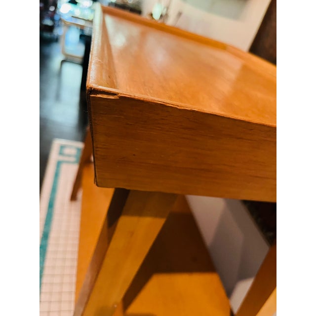 Mid Century Modern Side Table Two Tier For Sale - Image 9 of 10