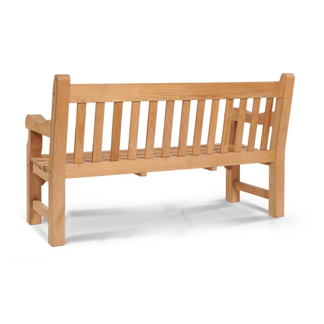 The Colton Bench by Hi Teak showcases a classic design crafted from high-quality teak, offering lasting strength and style...