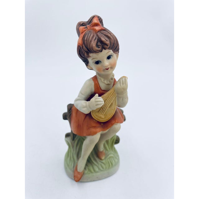 1970s Vintage Porcelain Collectible Figurine, 1975 For Sale - Image 5 of 9