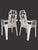 1980s Stackable Plastic Chair by Pierre Paulin for Henry Massonnet 1980s For Sale - Image 5 of 18