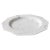 Dinner Plate in Satin White Carrara Marble For Sale - Image 6 of 6