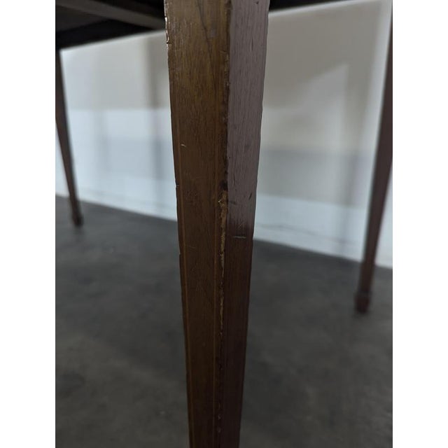 Wood Antique Louis XVI Style Desk in Mahogany, 1800s For Sale - Image 7 of 8