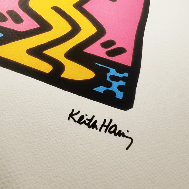 After Keith Haring, Composition, 1990s, Lithograph For Sale - Image 3 of 9
