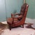 Brown Cowhide Leather Library Armchair, 1960s For Sale - Image 8 of 17