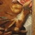 Flemish Artist, Interior Kitchen Scene, Large Oil on Canvas, Framed For Sale - Image 14 of 16