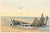 Wreck on the Beach, Vintage Coastal Art Print, 60" X 40" For Sale