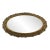 Vintage Oval Ormolu Filigree Mirror Vanity Tray by Matson For Sale