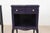 Purple Drexel French Louis XV Style Dark Plum Nightstands, Pair | Newly Refinished For Sale - Image 8 of 15