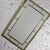 Late 20th Century Late 20th Century Modern Large Rectangular Wall Mirror W/Brass Windowpane Frame For Sale - Image 5 of 18
