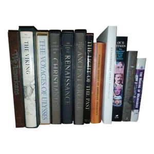 Assortment of 12 Large Cocktail Table Books of History