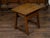 English Georgian Period Low Oak Side Table with Single Drawer and Carved Apron For Sale - Image 9 of 12