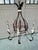 Late 20th Century Vintage French Rustic La Maison 8 Light Chandelier For Sale - Image 5 of 11