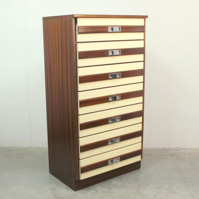 Mid-Century Modern Vintage Spanish Chest of Drawers, 1970s For Sale - Image 3 of 7