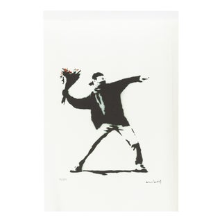Banksy, The Famous Flower Shooter, 1974, Silkscreen For Sale