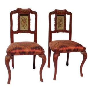 19th Century Italian Children's Chairs - a Pair For Sale