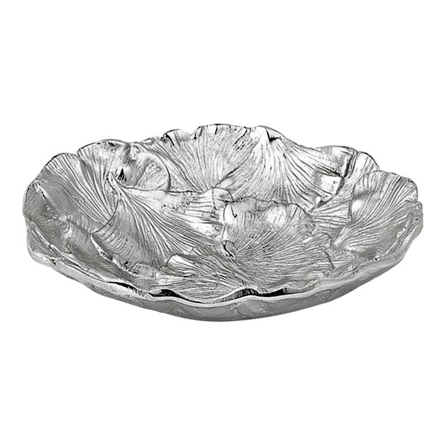 Michael Aram Gingko Catchall / Nut Bowl - 6.25” For Sale