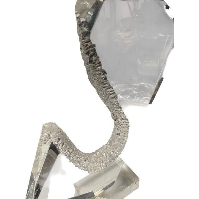 Abstract Sculpture, 1970, Acrylic Glass For Sale - Image 9 of 12