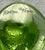 Frosted Lalique Crystal frog figurine in lime green. The bottom is signed Lali France. No chips or cracks noted. It stands...