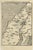 Holy Land Woodcut Map by Heinrich Bünting, 1581 For Sale - Image 9 of 9