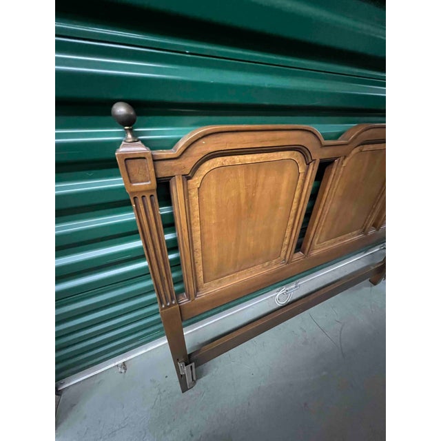 Mid-Century vintage headboard made by 'Century Furniture'. The headboard is not brand-stamped, however it is part of a...