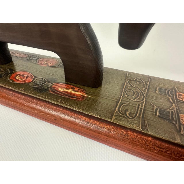 Vintage Danish Decorative Mangle Board, 1950s For Sale - Image 9 of 11