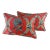 Vintage Brunschwig & Fils French Country Cotton Lumbar Pillows/Pair For Sale