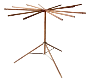 Antique Umbrella Style Wood Drying Rack