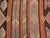 1970s 1970s Vintage Handmade Wool Cotton Runner Rug For Sale - Image 5 of 10