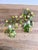 French Tole Painted Daisy Floral Wall Sconces, 1970, Set of 2 For Sale - Image 6 of 18