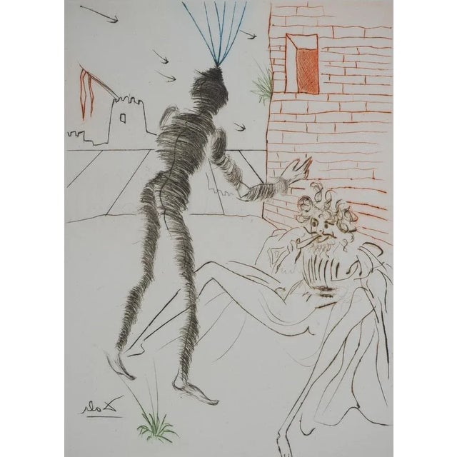 Modern Salvador Dali, Shakespeare: Henry V, 1971, Etching For Sale - Image 3 of 7