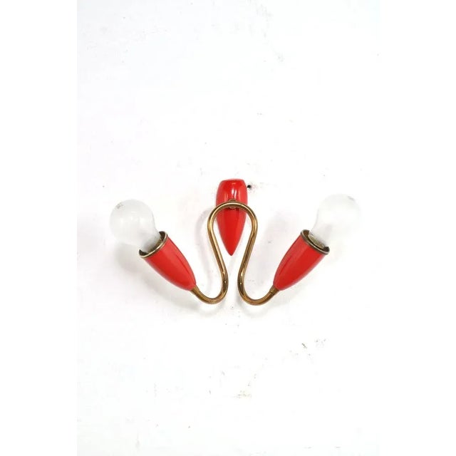 Vintage Sputnik Spider Wall Light, 1950s For Sale - Image 6 of 7