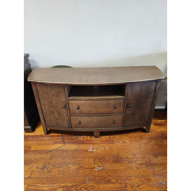 Hammary Primo III Collection Entertainment Console Tv Stand Media Cabinet Attributed For Sale - Image 15 of 17