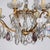 Large Louis XV Style Cage Chandelier with Crystal Pendants and Amethyst Drops, 1950 For Sale - Image 12 of 18