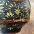 Papier Mache Folk Art Vase with Hand Painted Floral Decoration For Sale - Image 3 of 9