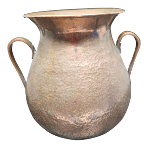 Vintage Hammered Copper Pot, China
