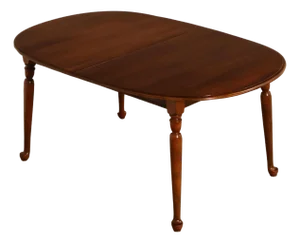 Ethan Allen Georgian Court Vintage Traditional Cherry Dining Table