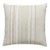 The House of Scalamandré Arrow Stripe Pillow, Sand Dune For Sale