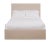 Casa Cosima Hadley Queen Bedframe, Gelam Linen For Sale - Image 4 of 4