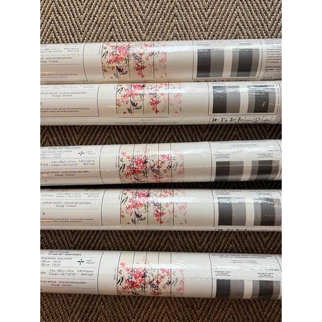 Pierre Frey Pierre Frey Floral Mural Wallpaper Mille Fleurs - Printemps For Sale - Image 4 of 5