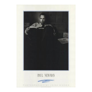 Mid 20th Century Leigh Wiener 'Paul Newman' Black & White United Kingdom Offset Photography Lithograph For Sale
