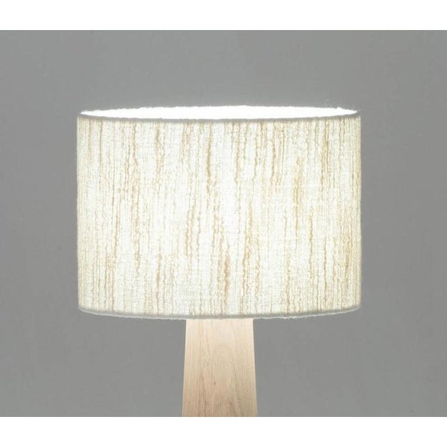 Chung FL5S-33 Gentle Natural Oak Lamp by Jeroen De Ruddere For Sale - Image 4 of 6