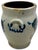 Outstanding Large 3 Gallon Size Antique American Stoneware Jar With Extensive Blue Hand Decorated Features - Circa 1830s For Sale - Image 12 of 18