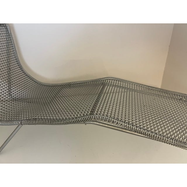 Metal Ruffian Chaise Lounge by Niall Oflynn for T Spectrum, Netherlands, 1997 For Sale - Image 7 of 8