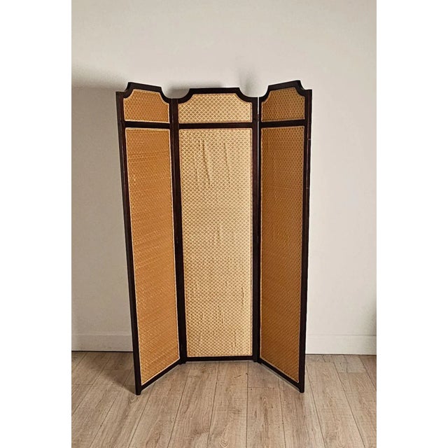 Early 20th Century Neoclassical Edwardian English Dressing Screen For Sale - Image 5 of 5