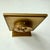 Vintage Brass Boudoir Desk Clock With “The Swing” Art Print Face Working Condition For Sale - Image 9 of 11