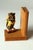 Mid-Century Modern 1950s Handcarved Wooden Vintage Owl Bookends - Pair For Sale - Image 3 of 7