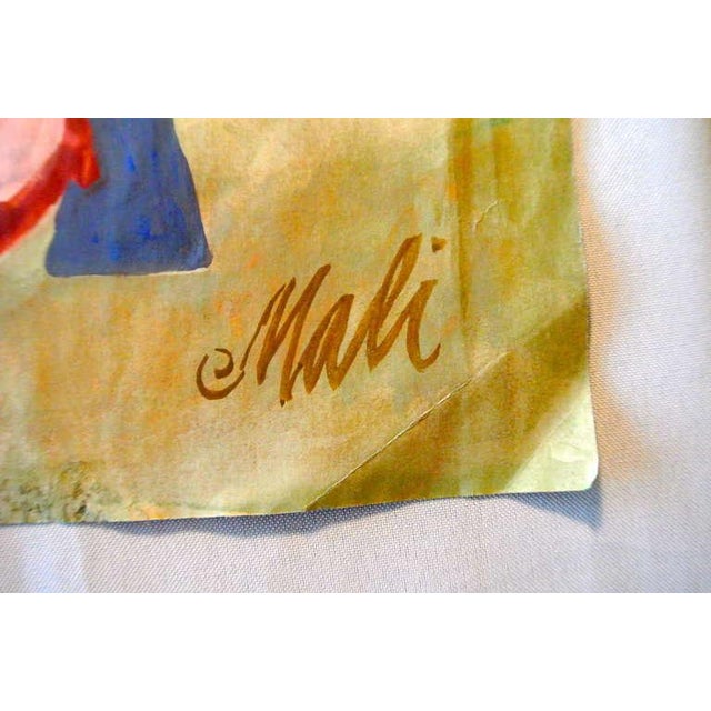 German outsider Naive artist born in 1922. has exhibited in Germany in 1969 worked in painting, gouache and linocuts....